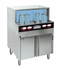 Chemical sanitizing glasswasher