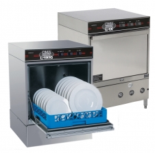 Chemical sanitizing dishwasher