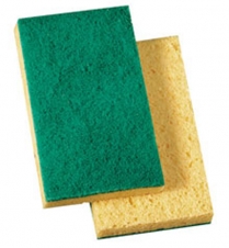 Medium duty scrubbing sponges