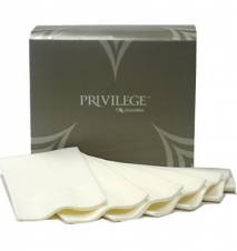 DINNER NAPKINS PRIVILEGE® LINEN EMBOSS 1/8 FOLD 50 SHEETS